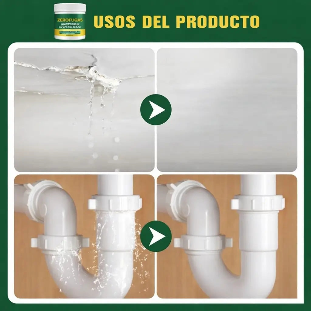 ZeroFugas™: El sellador invisible que acaba con las filtraciones en segundos (Paga 1 Llévate 2)