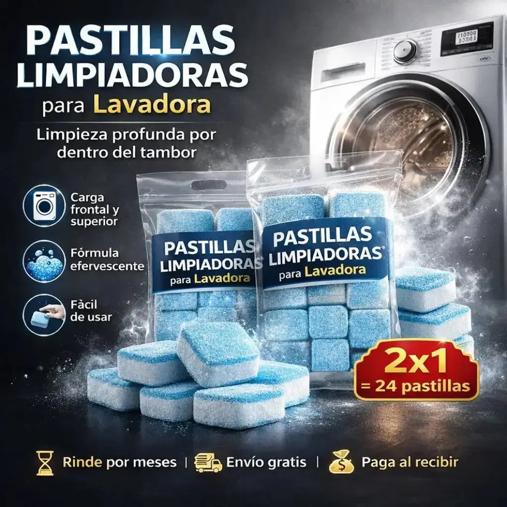 LavaPure™ 2x1 — Ropa sin olor a humedad desde el primer lavado