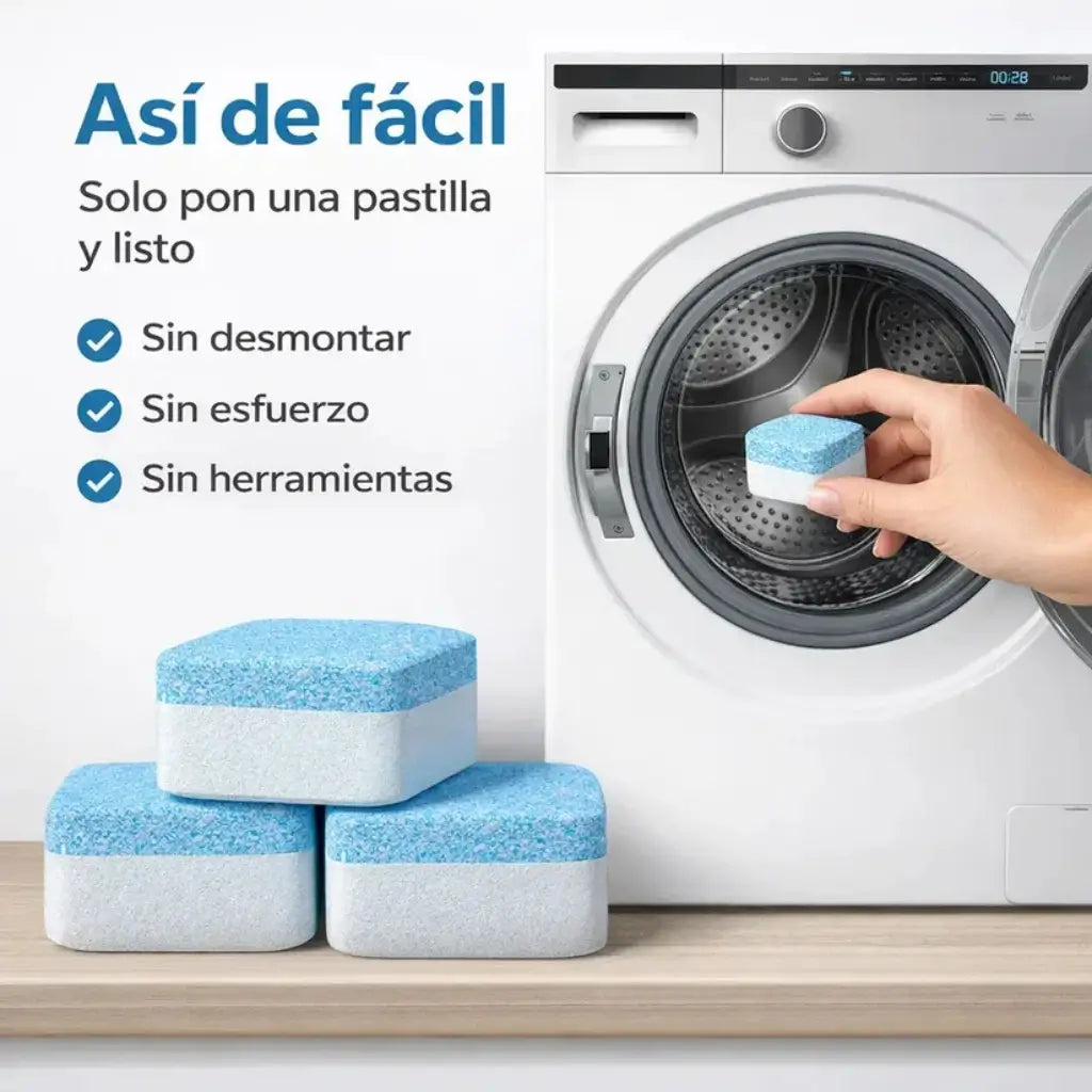 LavaPure™ 2x1 — Ropa sin olor a humedad desde el primer lavado