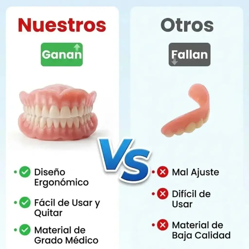 Carilla Dental Instantánea — Sonríe sin vergüenza, sin dentista y sin dolor