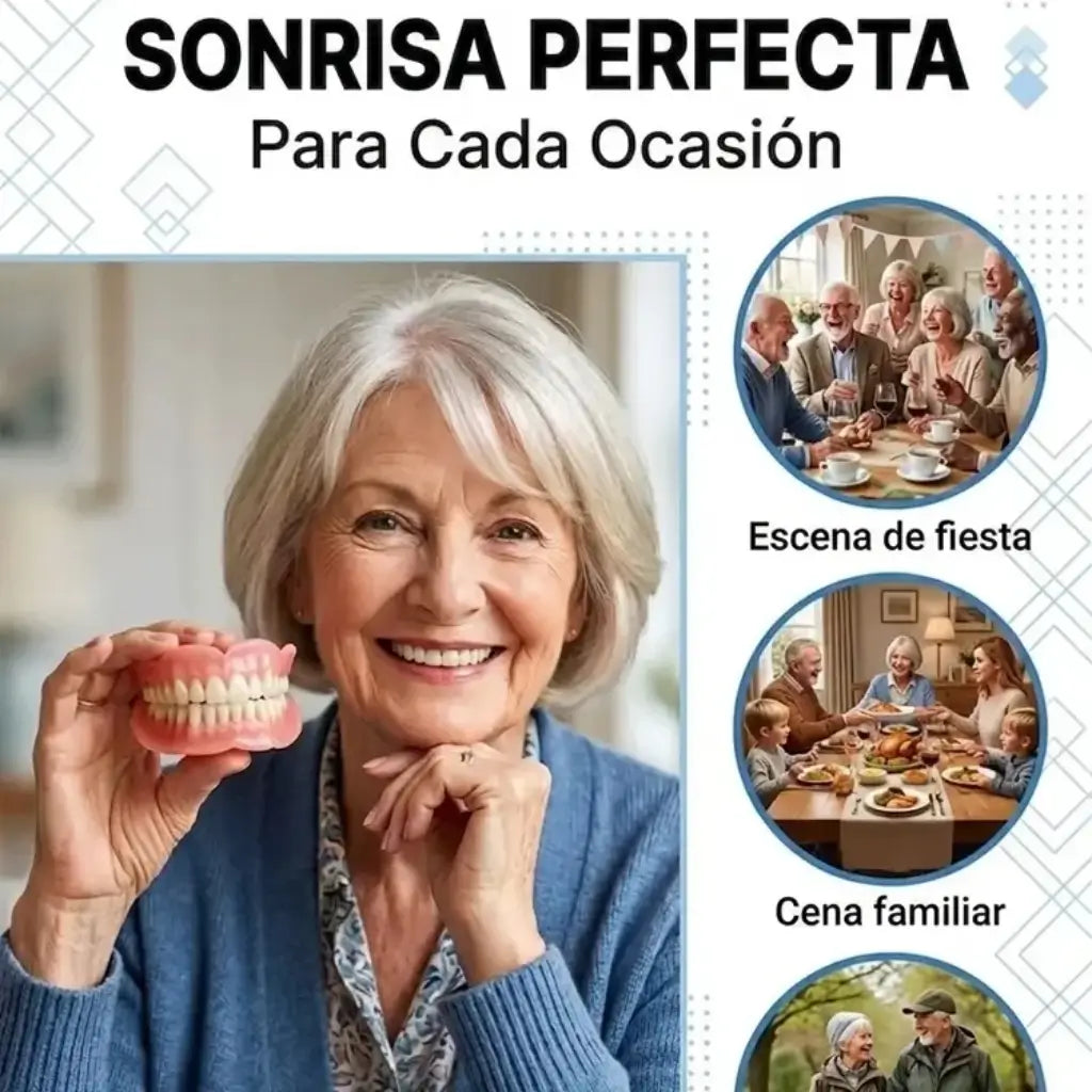 Carilla Dental Instantánea — Sonríe sin vergüenza, sin dentista y sin dolor