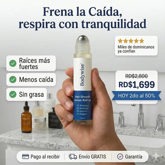 HairRevive Roll-On™ – cabello más fuerte y con menos caída