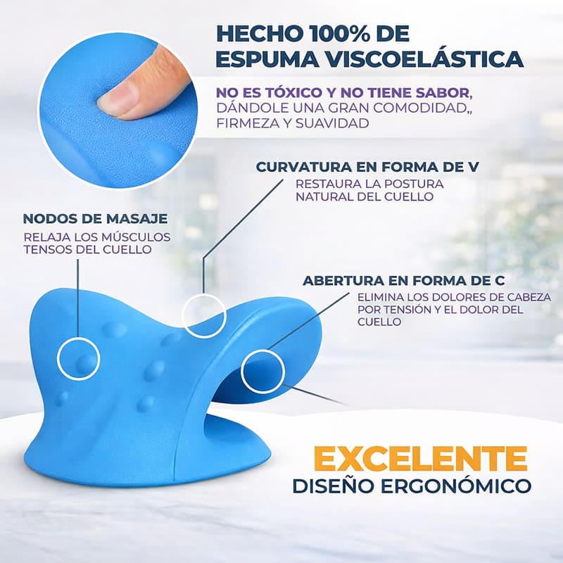 Doctorneck: Alivio profundo para el dolor de cuello y hombros en 10 minutos.