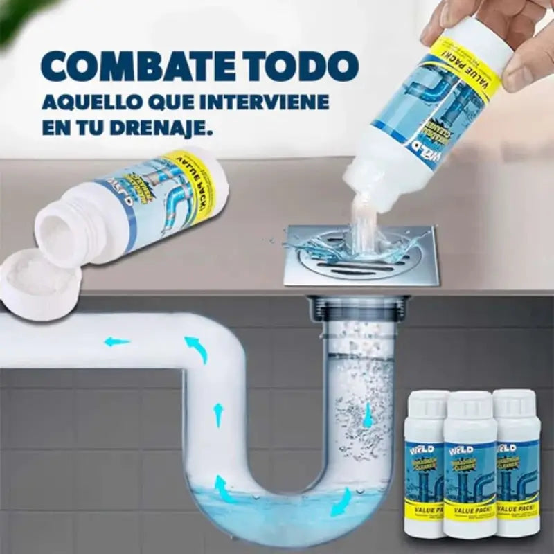 WildTornado™: Destapa tuberías en minutos sin plomeros — Paga 3 y Llévate 4