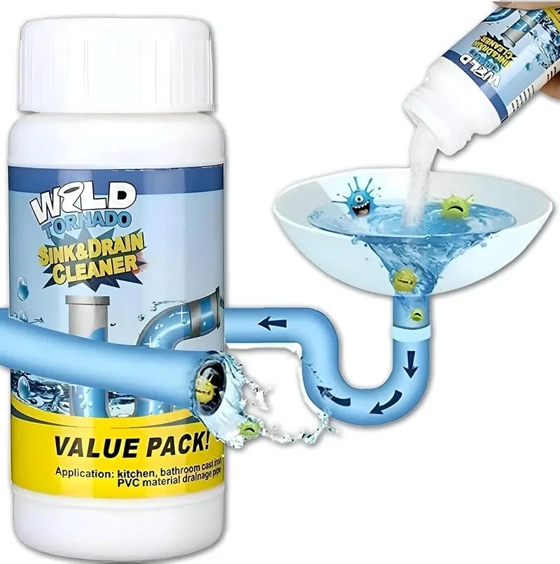 WildTornado™: Destapa tuberías en minutos sin plomeros — Paga 3 y Llévate 4